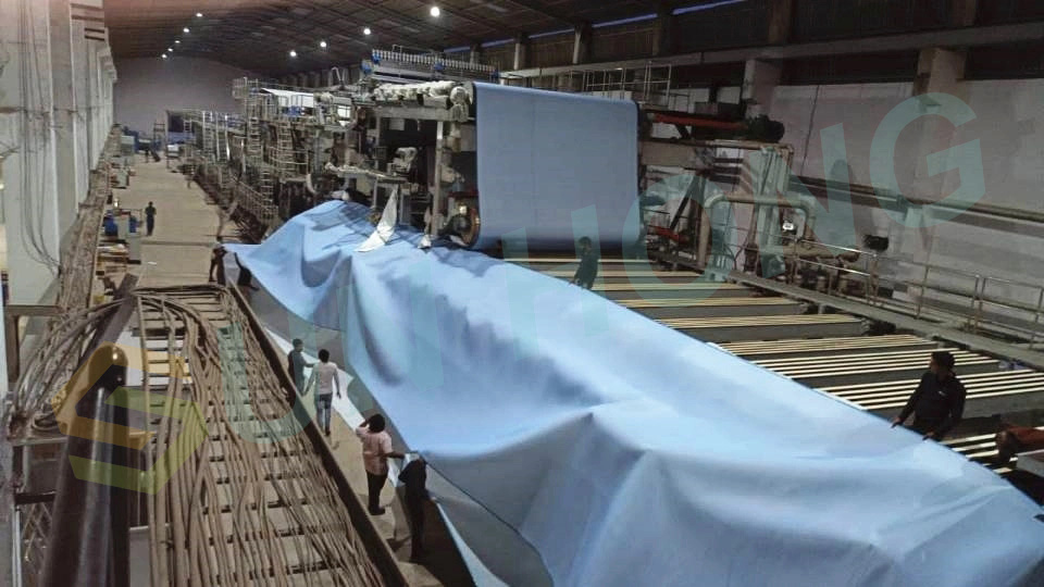 Polyester Forming Fabric Install