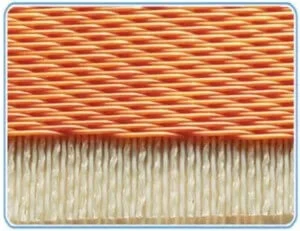 desulfurization mesh belt weaving structure