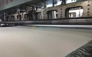 Paper machine flocking dryer fabrics